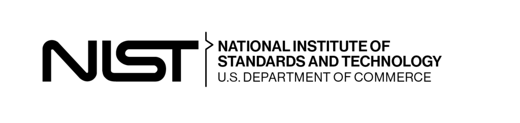 NIST logo, National Institute of Standards and Technology, U.S. Department of Commerce